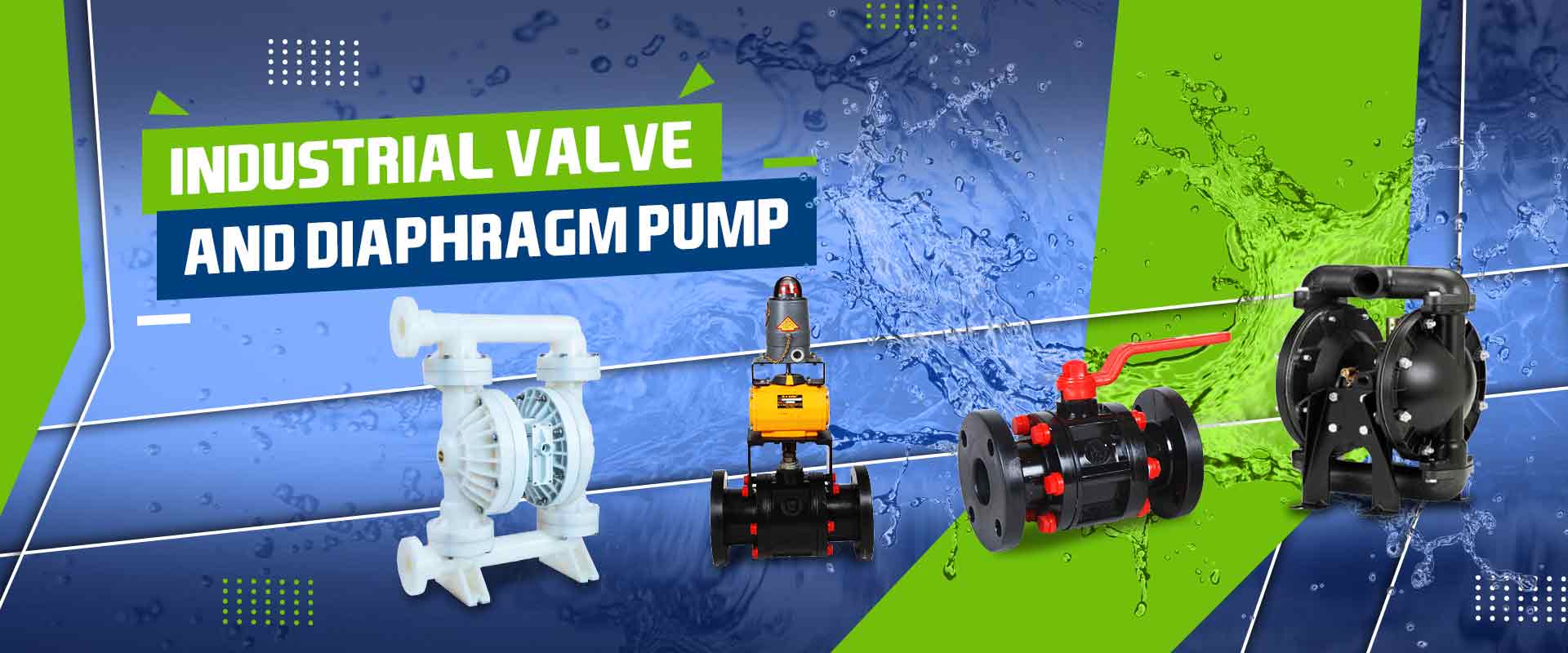 Industrial Valve and Diaphragm Pump